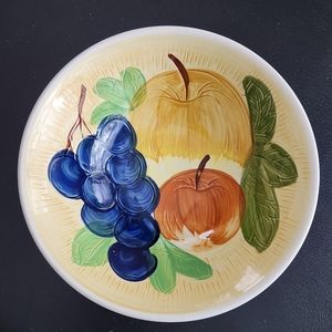 CORONA HAND PAINTED OVENPROOF BOWL